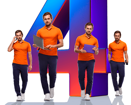 Великолепная четверка Ростелеком в&nbsp;село Гостьково (Свердловская область)